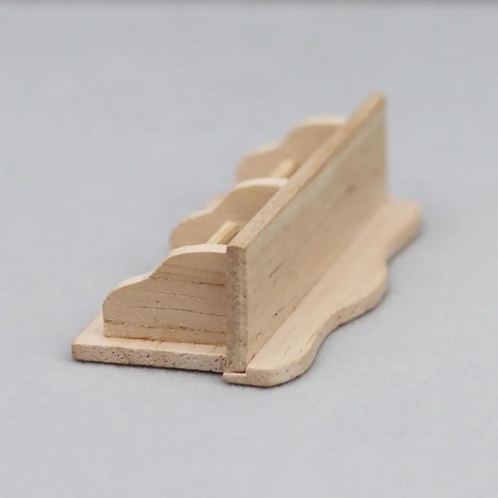 

Wooden Dollhouse Storage Rack Miniature Furniture Dollhouse Wooden Hanging Cabinet Hanging Shelf Romantic
