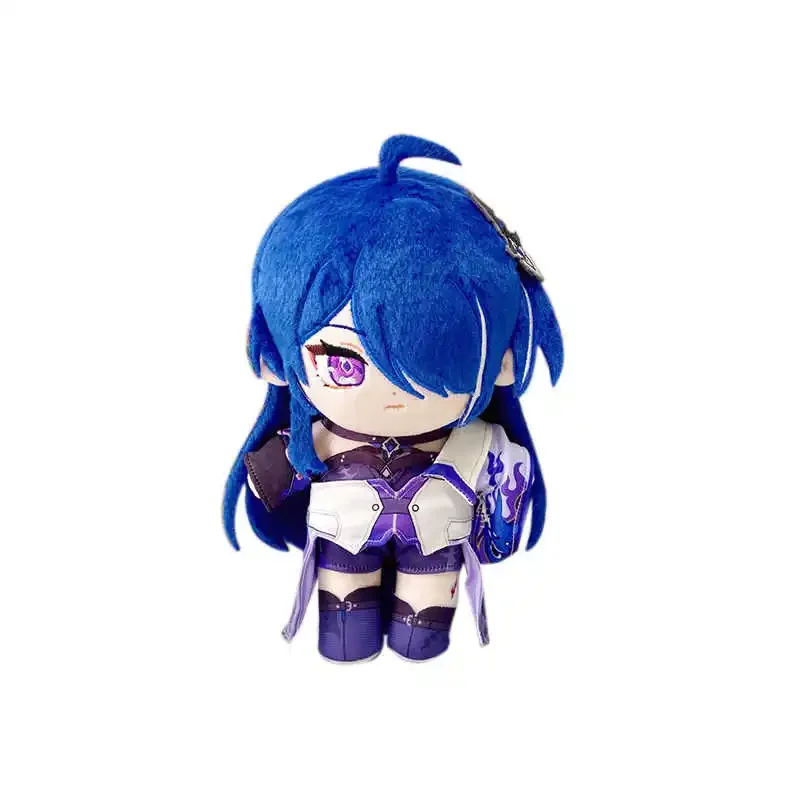 Jogo honkai: star rail raiden bosenmori mei boneca de pelúcia brinquedo plushies vestir-se anime acheron figura brinquedos fantoche prop 20cm