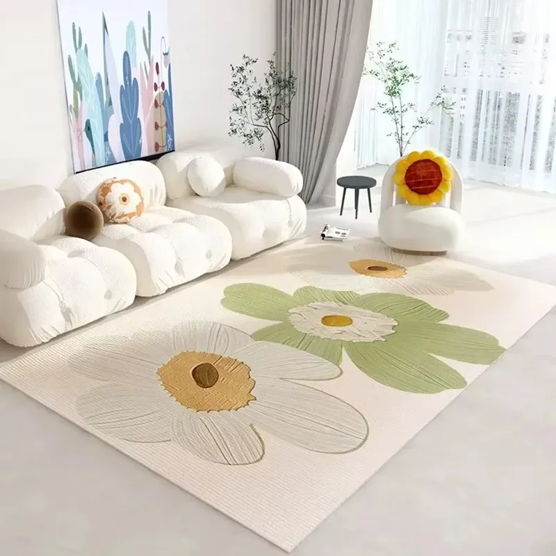 Cross-border Large Full-laid Carpet, Rug for Living Room Coffee Table & Bedroom Bedside
