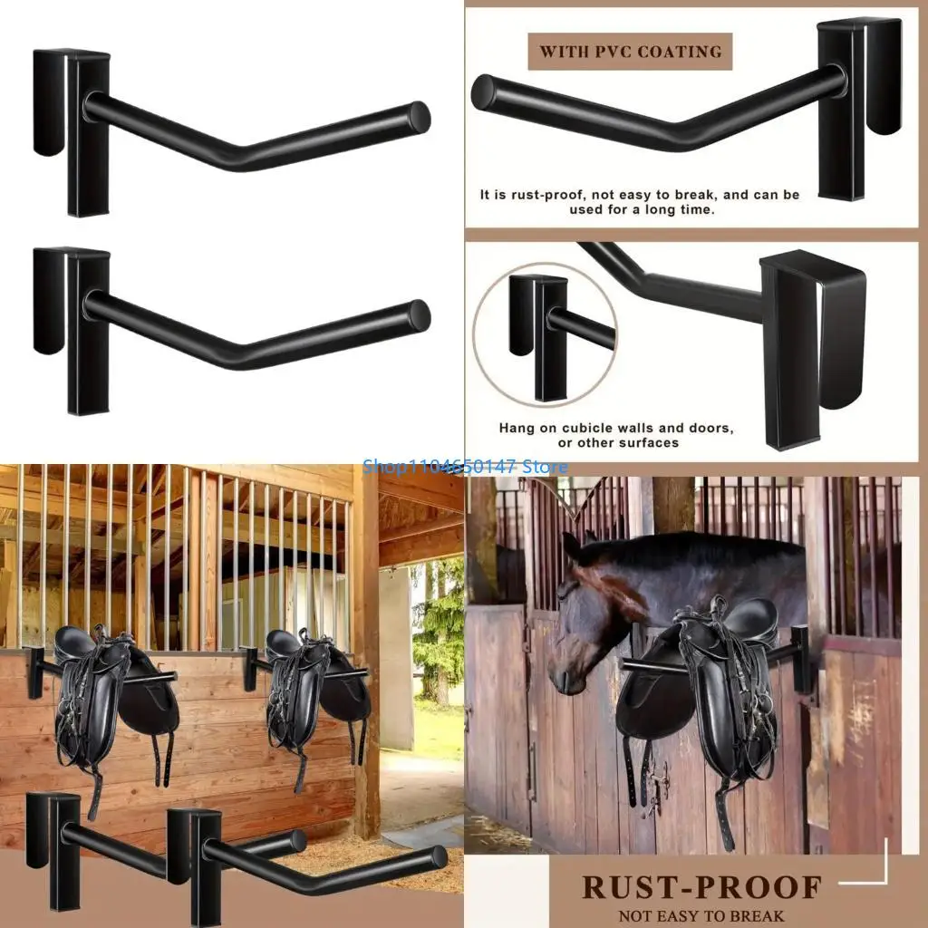 Light weight Detachable Saddles Rack For Western English Bridles Barns Trailers