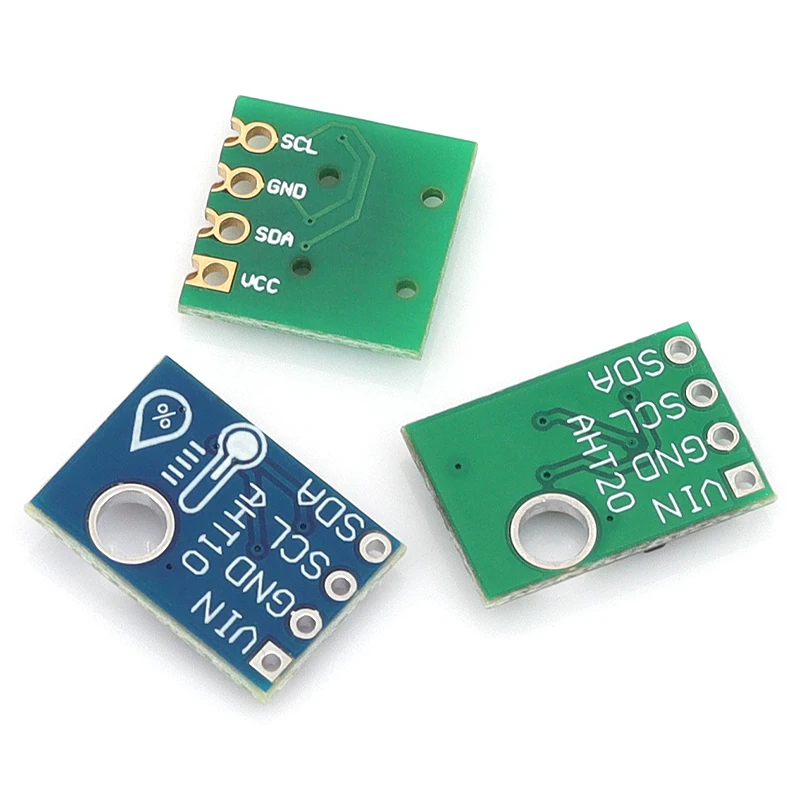 AHT10 AHT20 AHT21 High Precision Digital Temperature Humidity Sensor Measurement Module I2C Communication Replace DHT11 SHT20