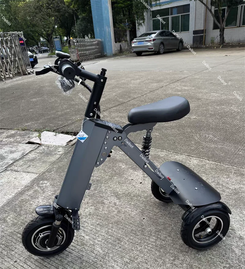 Eltern-Kind-Elektro-Scooter mit 3 Rädern und Sitz, 350W 36V, faltbarer Mobilitätsroller, leicht, für Familie und Erwachsene – Detail 15