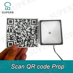 Escape room Scan QR code prop scan QR code scanner to unlock escape room prop real life device new 2025 superb 1987 escape game