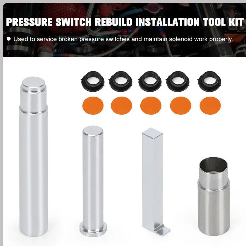 Kit de instalación de interruptor de presión de coche 124740-TL30, Compatible con transmisiones 6L45, 6L50, 6L80, 6L90, 6T70 (Gen 1), 6T75 (Gen 1), Y5S3