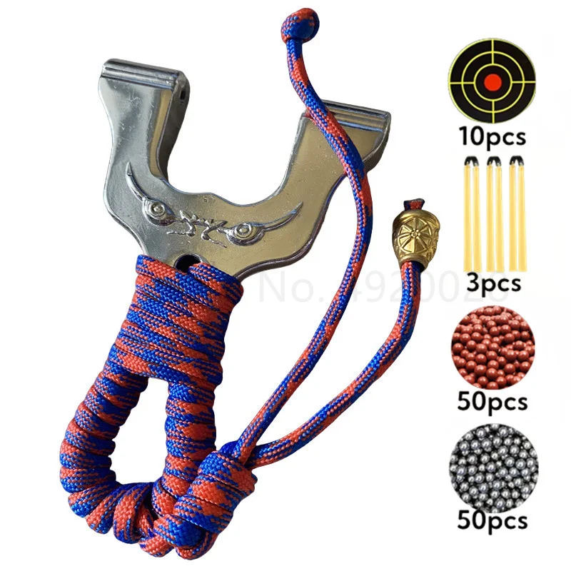

Popular and Powerful Slingshot Zinc Alloy Slingshot Catapult Outdoor Hunting Slingshot Hunting Tool Accessories