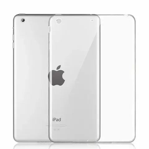 iPad 10세대 2022 Air 5 Mini 6 5 4 3 Cover Pro 11 2022 2021 iPad 10.2 9th 8th 7th 9.7 5th 6th용 투명 실리콘 커버