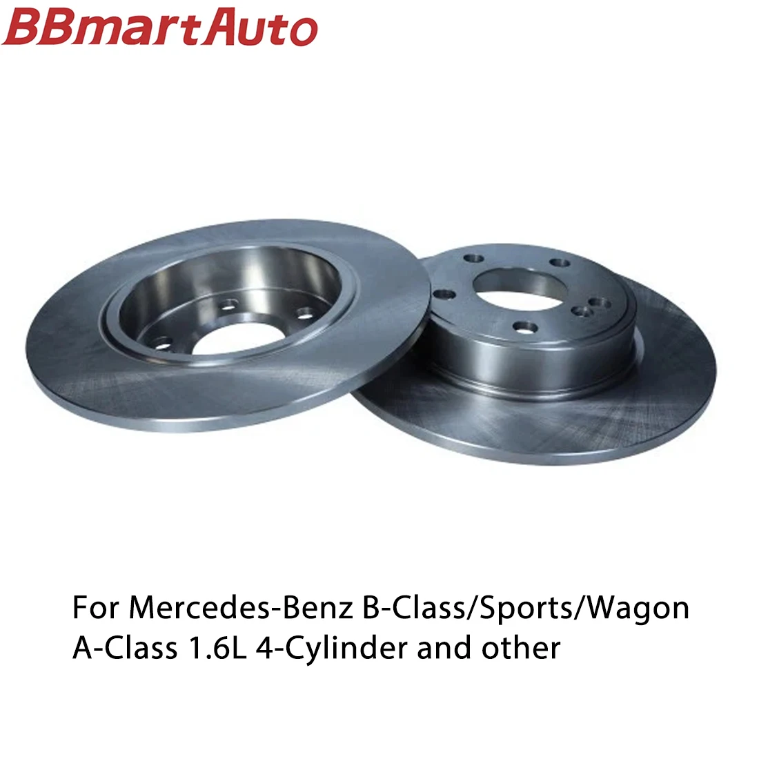 

2464230412 2pieces rear brake disc for Mercedes-Benz B-Class/Sports/Wagon A-Class 1.6L 4-Cylinder and other.BBmart Auto Parts