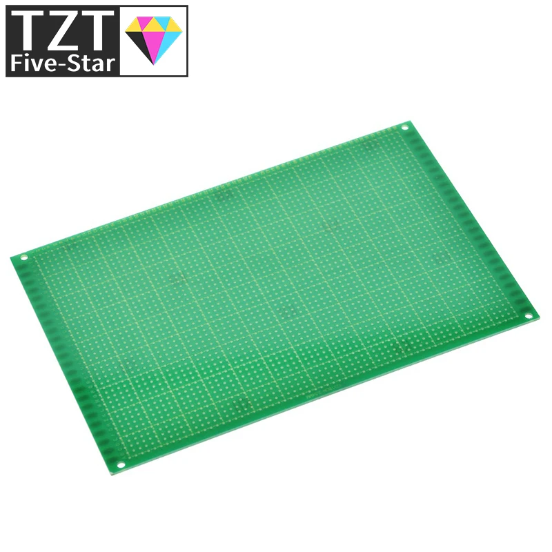 TZT 1/3pcs 12x18cm 120x180 mm Single Side Prototype board Universal board for arduino view 5