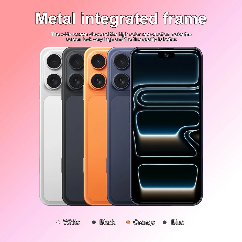 K-Touch M17 Pro Max Mobile Phones 7.3 Inch Smartphone 5G Dual SIM Android 15 Cell Phone 16+48MP Camera 7800mAh Face Unlocked Wifi GPS Global Version Cellphones