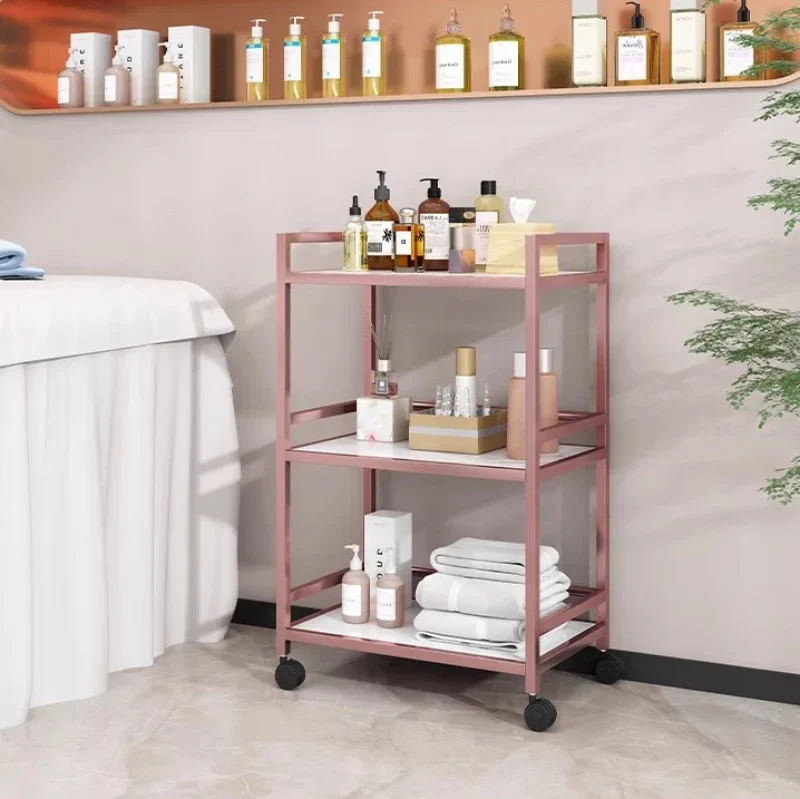 Aesthetic Trolley Dressing Cart Medical Organizer Wheels Dental Food Plegable Con Ruedas Salon Tray Bar Beauty Furniture