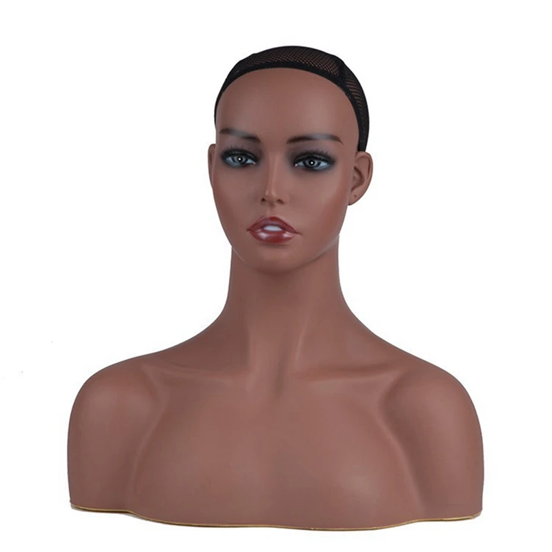 

Realistic Wig Mannequin Head Female Mannequin Head With Shoulderhead To Put Wigs Manikin Head For Display