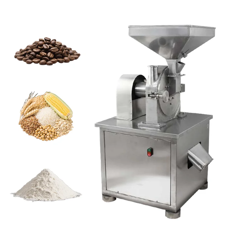 

Customizable Rice Millet Industrial Pulverizer Machine Maize Flour Milling Machine Feed Mill Grinding And Mixer For Chicken Food