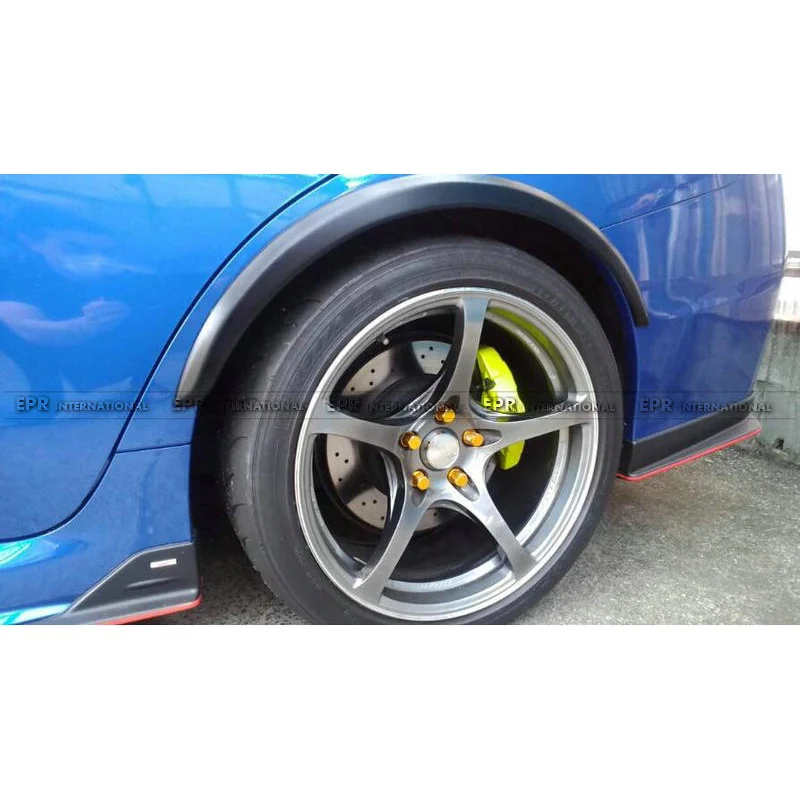 Applicable14-18Subaru Wing LeopardSTI WRX VAB piezas de modificación de fibra de carbono modificación del arco de la rueda de cuerpo ancho delantero y trasero