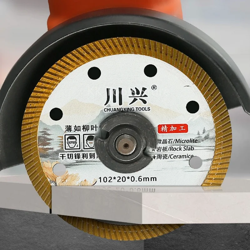 Super Thin Diamond Cutting Disc 102mm Ceramic Saw Blade Turbo Blade Cutting Discs to Cut Porcelain Ceramic Tile Granite Brick