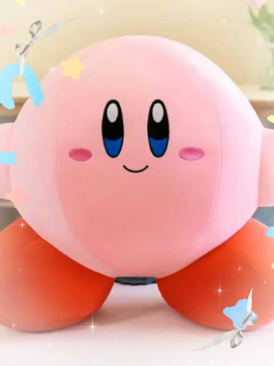 

2025AnimeStar Kirbyed плюшевые игрушки мягкая кукла-животное пушистая розовая плюшевая кукла-подушка украшение комнаты игрушки для детского подарка