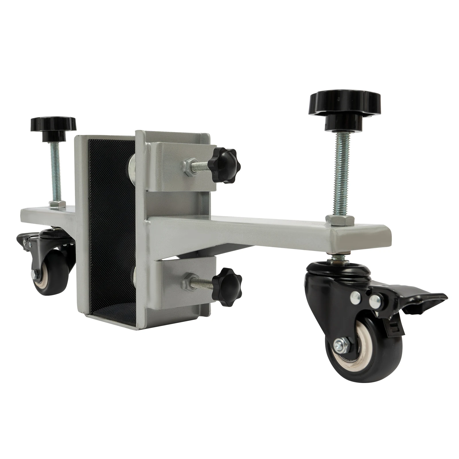 Ferramenta de instalação de porta de ferro prateado grosso de 1-2,5 polegadas Kit de ferramentas de instalação de porta com suporte de placa de pressão