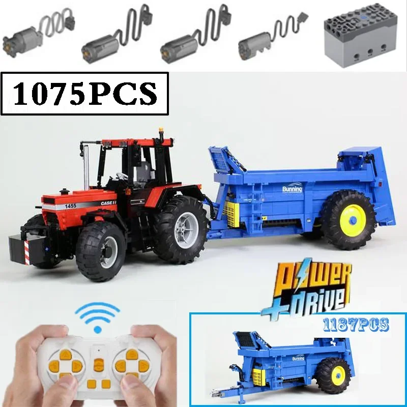 

MOC-54816 Series Construction Truck 1187 Pçs Building Blocks MOC-54812 Building Block Set Toy Kids Birthday Christmas Gift