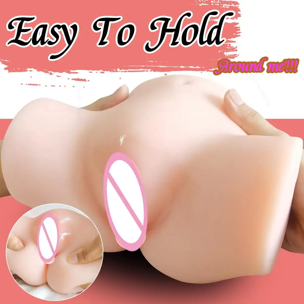 

Sex Pussy Big Half Body Male Masturbrator Sexdoll Silicone Real Size Silicone Buttocks Reality Ass Sexy Butt Pocket Pusssy Anal