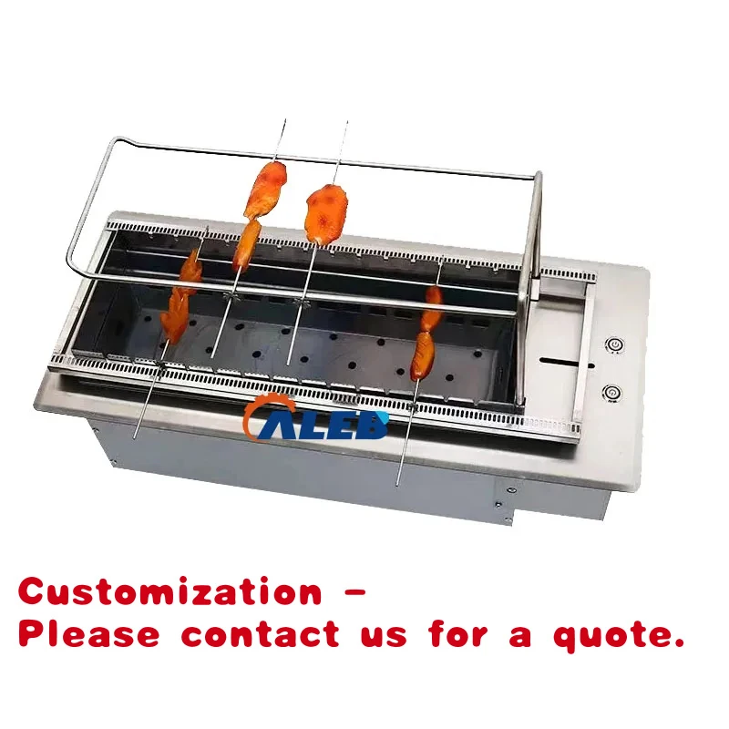 

custom.New Korean BBQ Tables Restaurants Portable Charcoal BBQ Grills Sale
