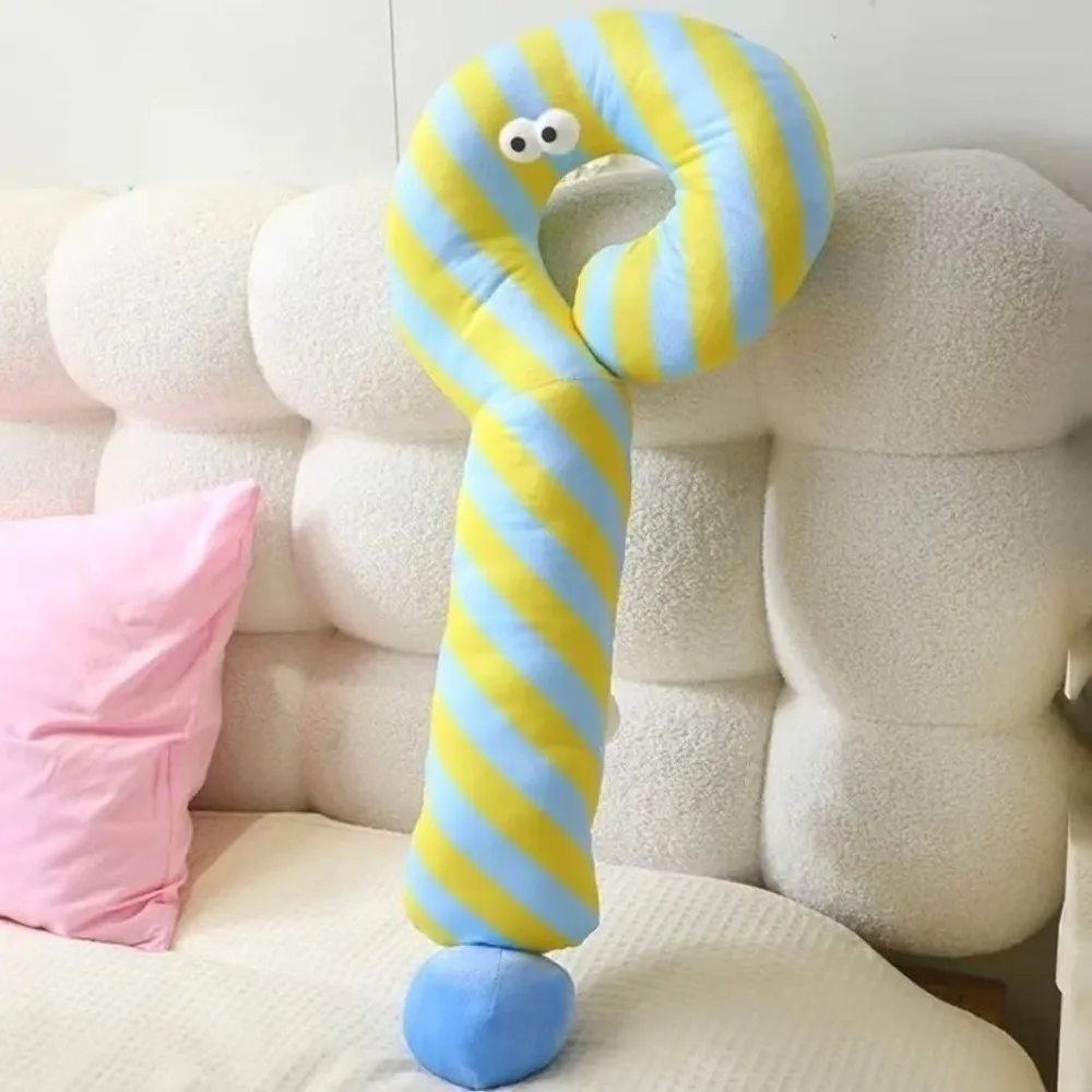 

105cm Question Mark Pillow Dot Pattern Long Pillow Neck Pillow Living Room Decoration U-shaped Pillow Toy Sofa Pillow Gift