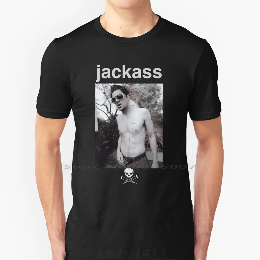 Jackass-T Shirt Cotton 6XL Jackass Johnny Bam Margera Wee Man Chris Pontius Steve Or Danger Ehren Dave England Preston Lacy