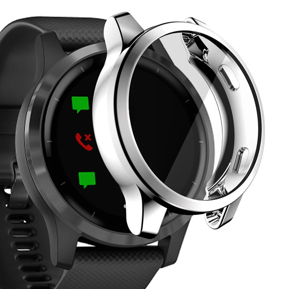

6 Pcs TPU Electroplating Protective Case Screen Protector Watch Protection Sports Accessories
