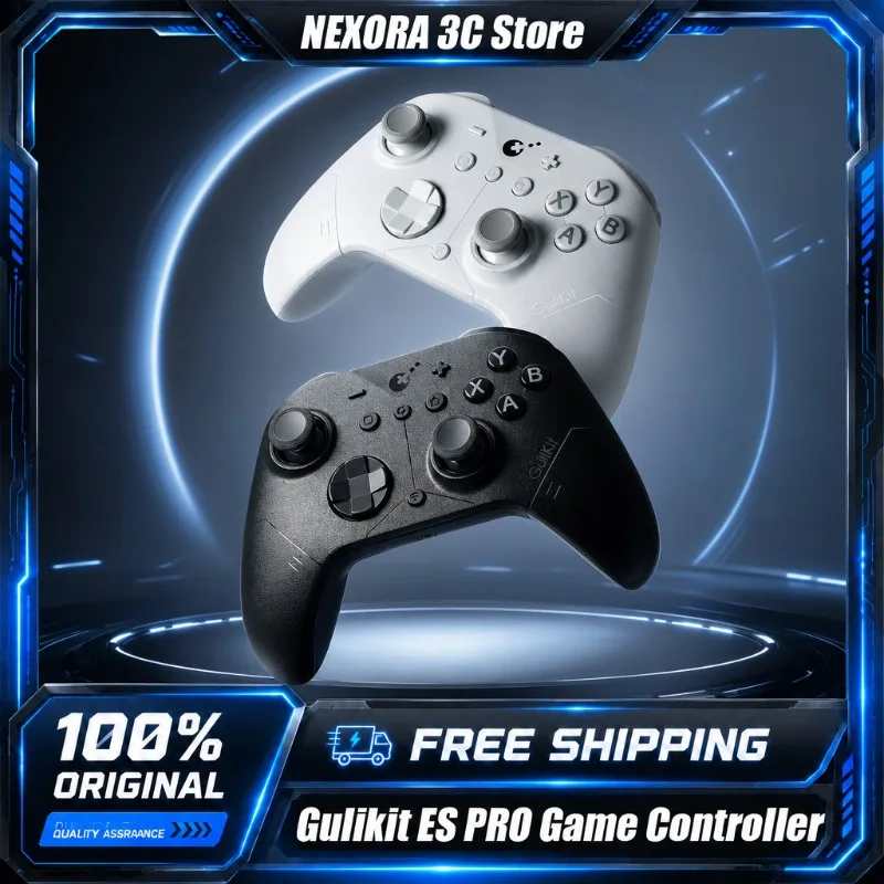 

Gulikit ES PRO Wireless Game Controller ES Gamepad For Nintendo Switch 2 / Windows /Android / iOS Game Children's Day Gifts