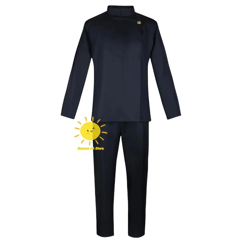 Halloween Costume 2026 New Anime Gojo Jujutsu s Kaisen Darker Uniform Sunglass Patch Satoru Carnival Co ★Lucky Cosplay