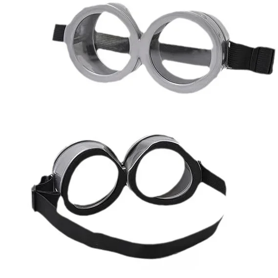 Despicable Me Minions Cosplay Glasses Masquerade Costume Prop Hat Glove Halloween Decoration Minion Glasses Kids Birthday Gifts