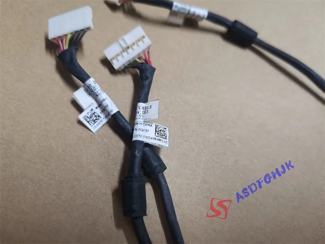 Used FOR Dell Latitude 3440 DC-IN Power Jack with Cable 0C675F CN-0C675F C675F Tested Fast Shipping