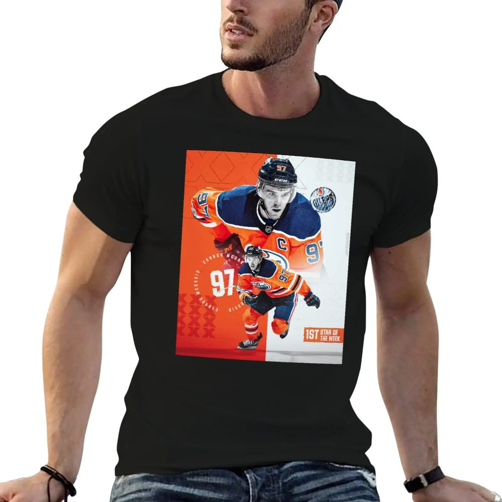 Connor McDavid T-Shirt new edition graphic shirts men graphic t shirts