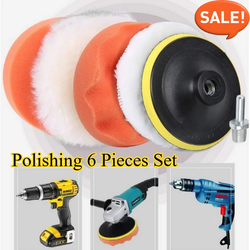 

Полировка шерсти, вощение, чистка, полировка, аксессуары для полировки, ремонт царапин, полировщик, многоразовый набор полировальных подушечек, набор полировальных подушечек