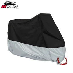 Motorcycle Cover Summer Outdoor UV Scooter Four Seasons Waterproof Bicycle Rainproof Dust Cover More Styles