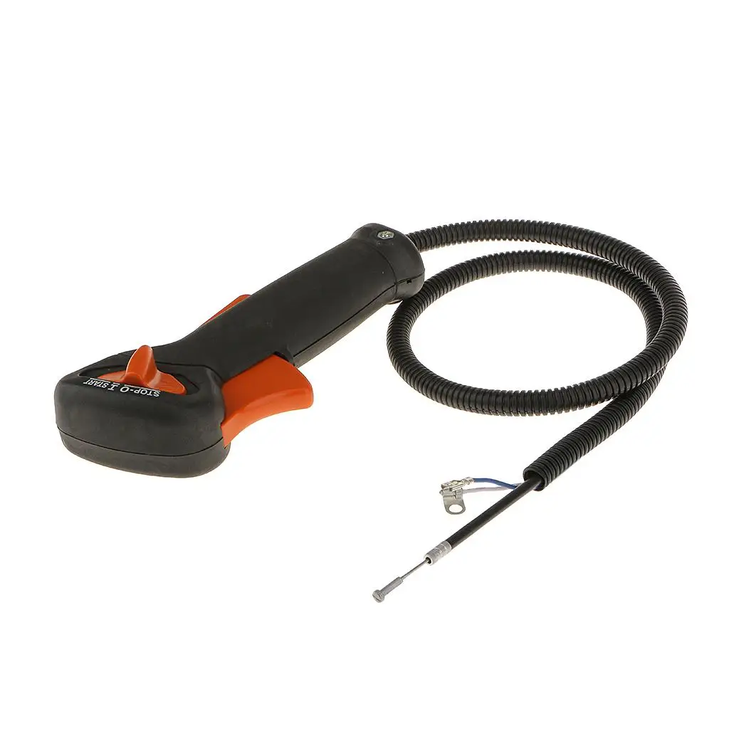 New Throttle Control Cable with Switch Fits for FS120 Strimmer