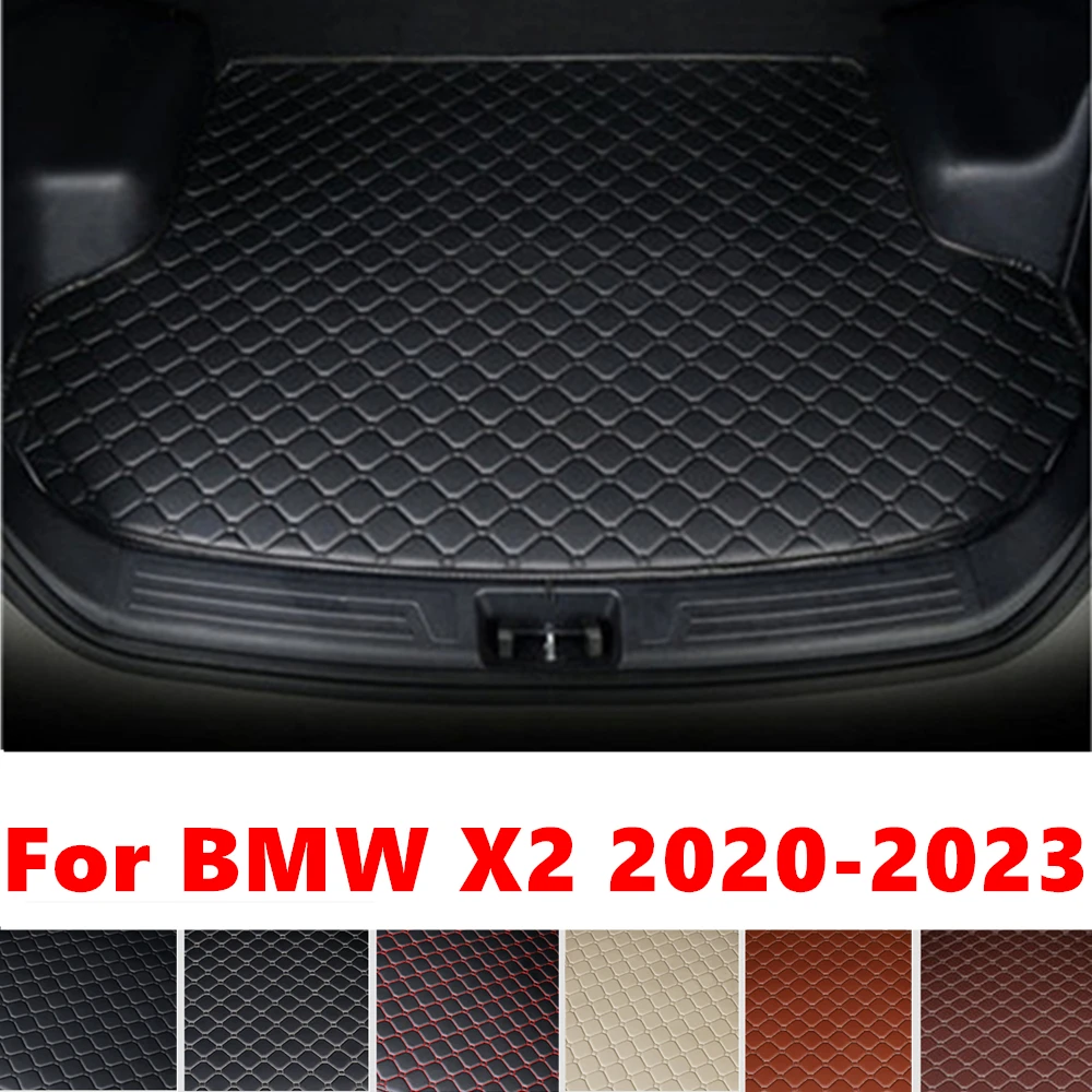 

Коврик для багажника автомобиля для BMW X2 2023 2022 2021 20, защитный задний коврик для груза, аксессуары для внутренних деталей, Задний лоток для багажника, коврик для багажа