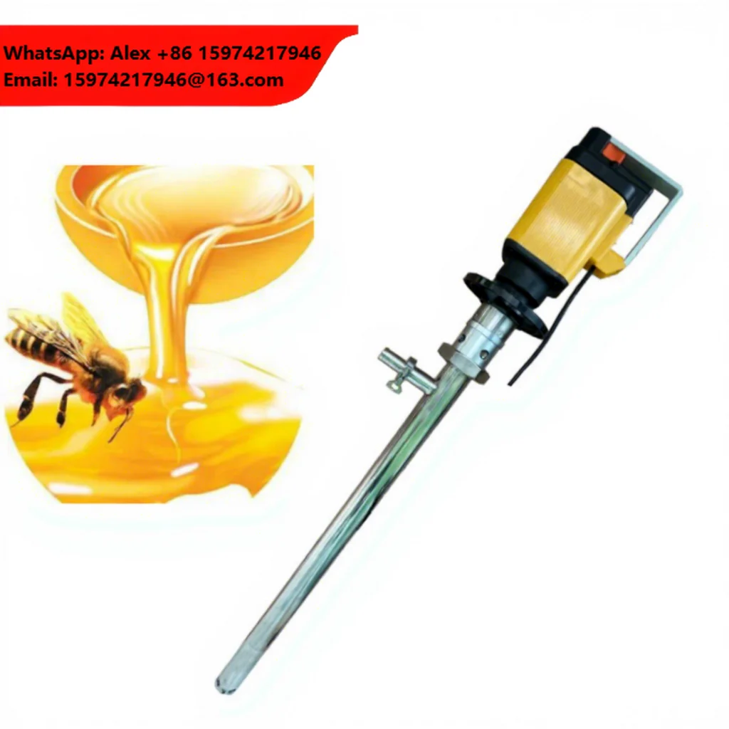 200000 CPS EX Motor Driving SS316 Tube Screw Barrel Pump For High Viscosity Food Grade Honey Liquids Transfer