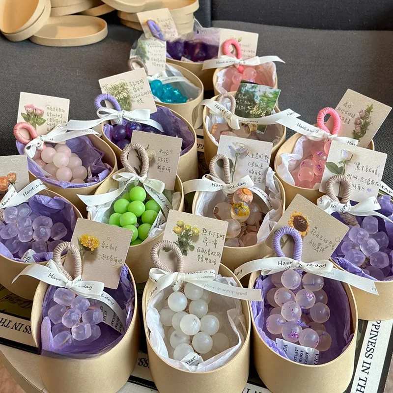 Jabón ambientador transparente con aroma a uva, decoración para baño, recuerdo creativo, 4 aromas para desodorizar y refrescar