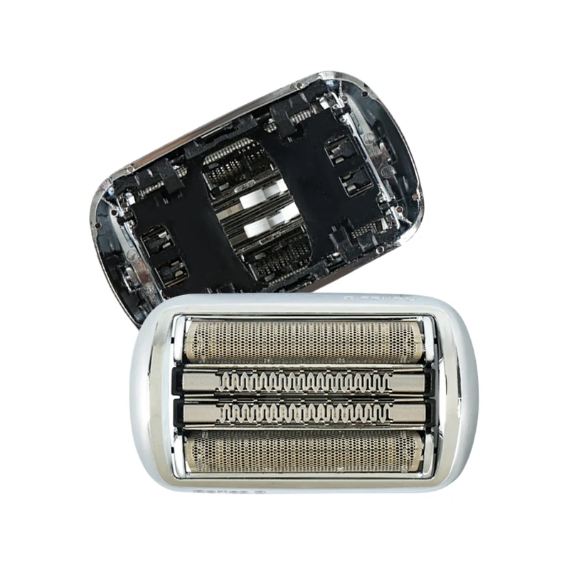 

2 шт. серебряных сеток 92S, подходят для лезвий Braun Series 9, 92S, 9350s, 9370cc, 9390CC, аксессуары для лезвий