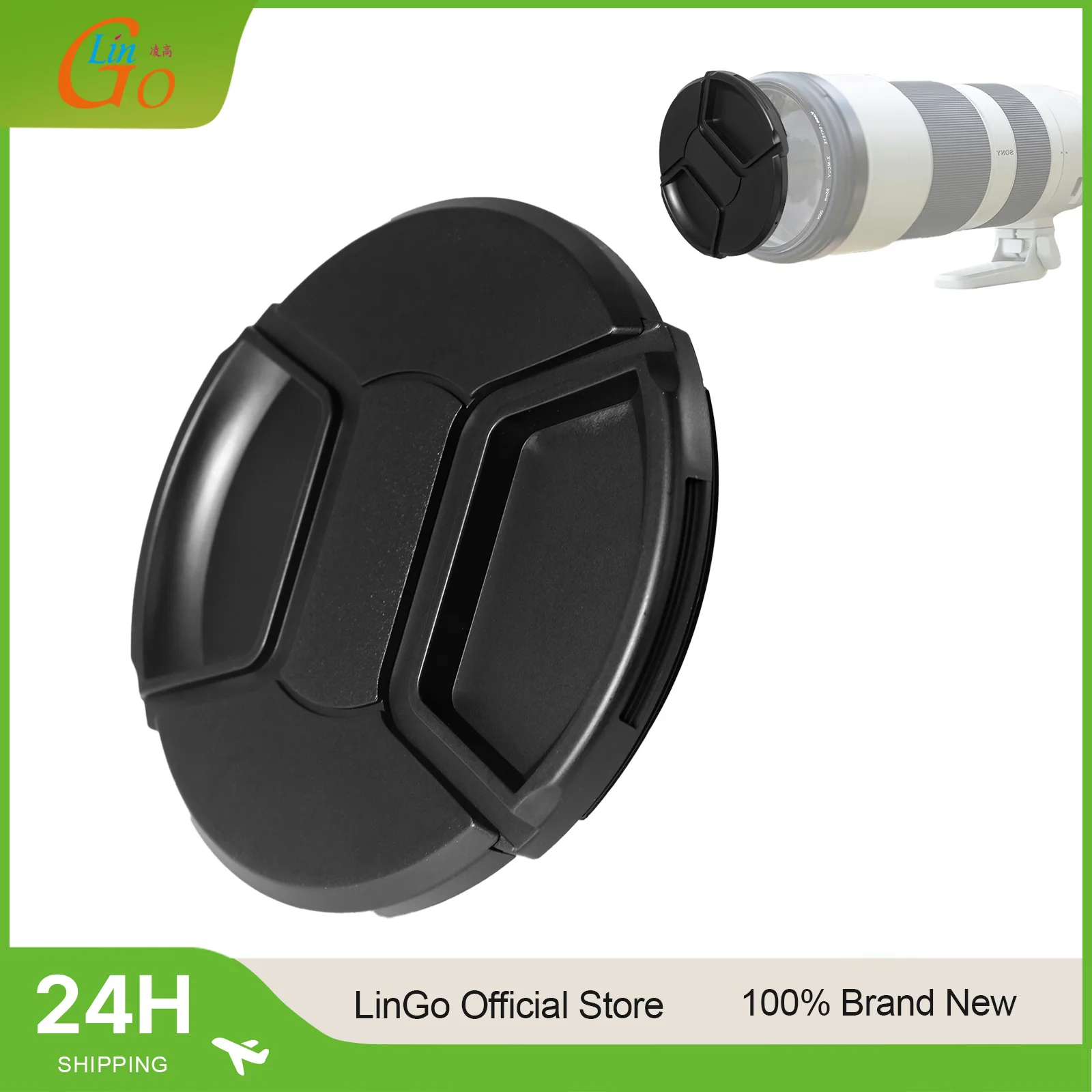 112mm Center Pinch Snap on Front Lens Cap Cover for Nikon for Canon for Sony DSLR Camera Commonly Used Lenses & Accessories