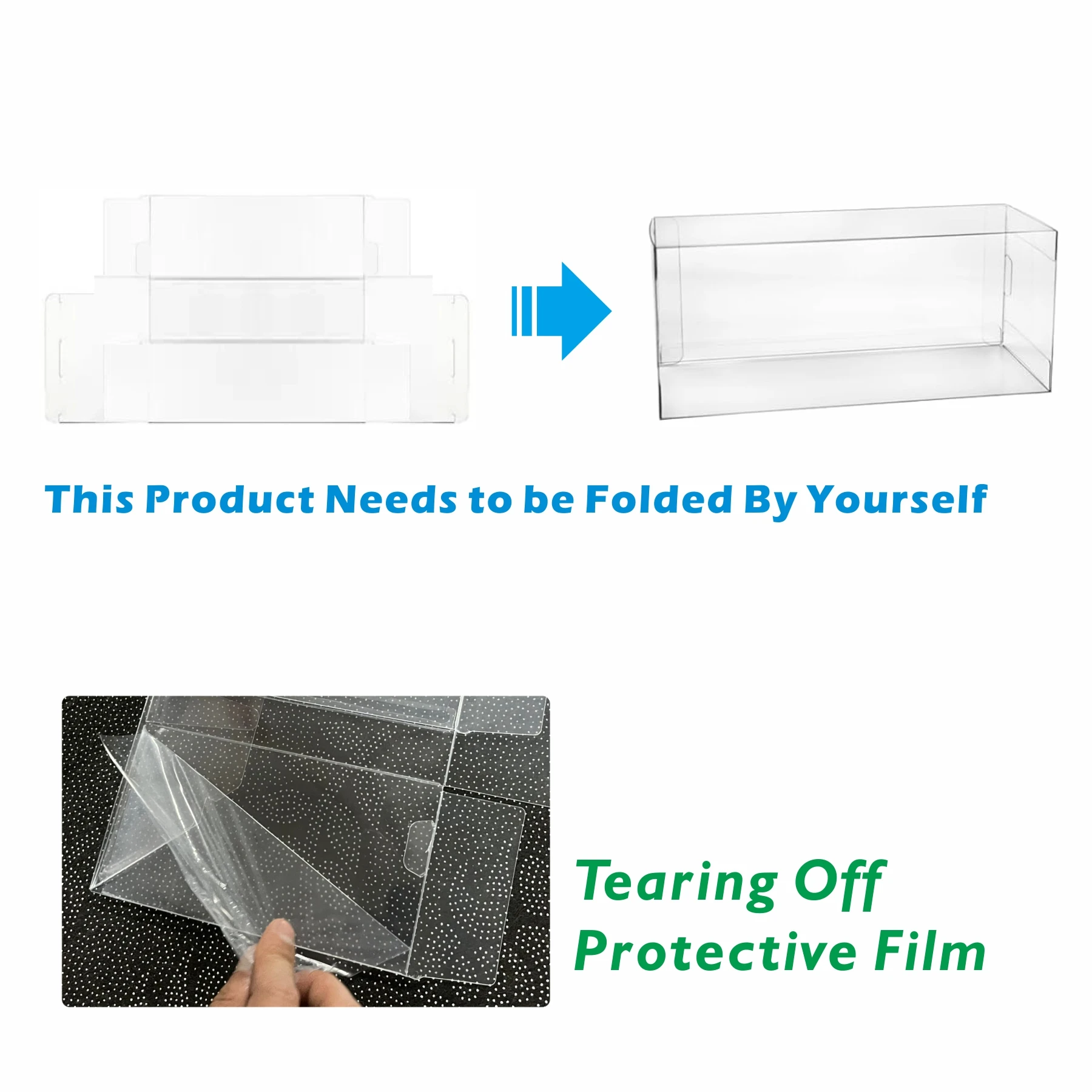 2/5 قطعة حافظة حماية من البلاستيك الشفاف لمركز Pkmn صندوق خاص ياباني (لـ Tohoku Poncho Pikachu Promo/Kanazawa)