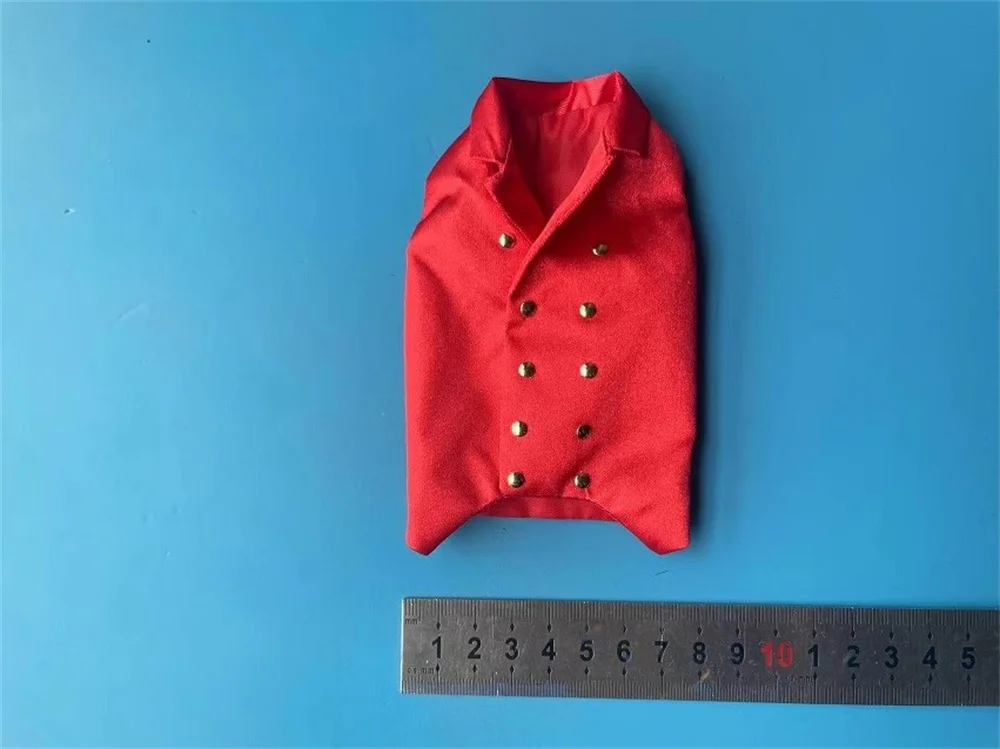 Grandes ventas 1/6th Mini juguetes modelo chaleco rojo vestido abrigo accesorios para 12 "BJD BD001 COO figura de acción DIY recoger