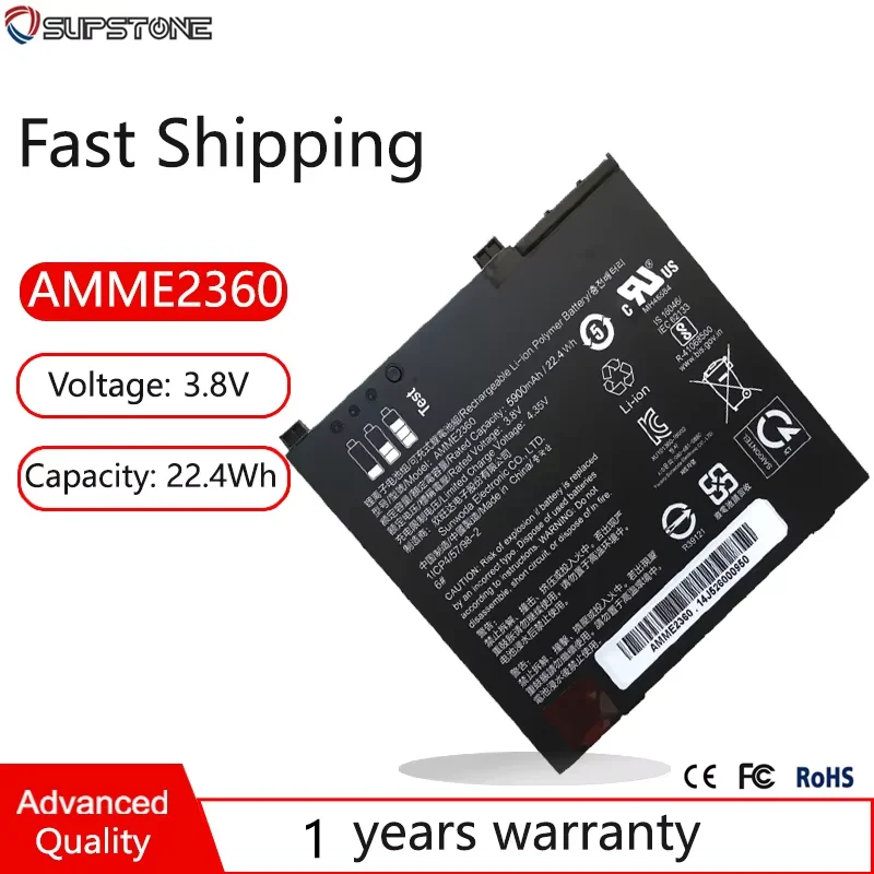 

Новый аккумулятор для ноутбука AMME2360 для Fujitsu Zebra ET серии EM7355 ET50PE 1ICP4/57/98-2 13J324002978 14J526000950 Tablet