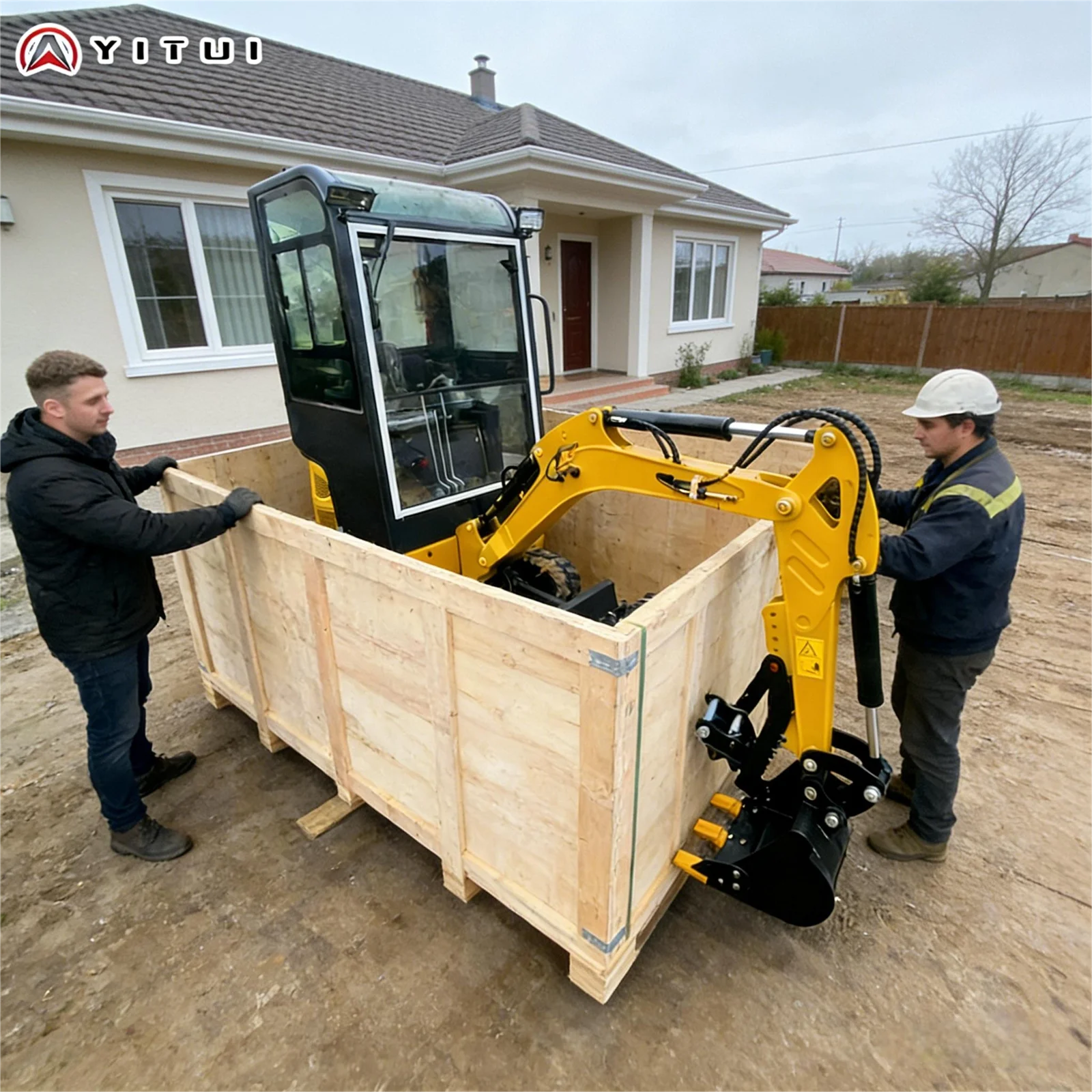 

2-тонный мини-гусеничный экскаватор, прочный компактный гидравлический экскаватор с двигателем Kubota для сада и дома по индивидуальному заказу