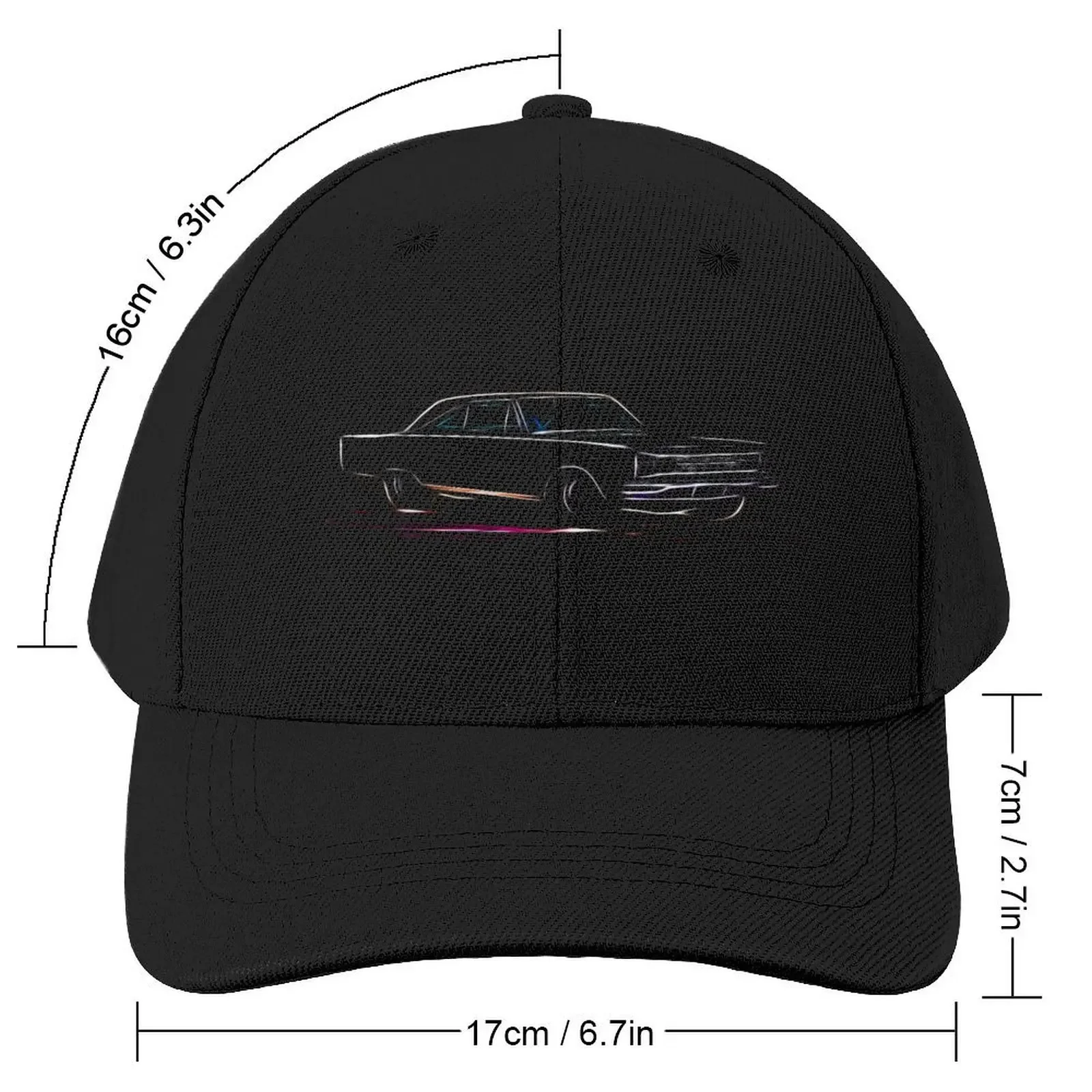 1966 Plymouth Satellite Neon Design Baseball Cap foam party Hat Anime Mountaineering Women's Beach Outlet 2025 Men's