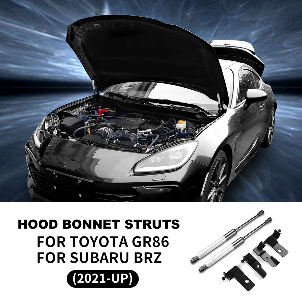 Hood Dampers For Subaru BRZ ZD8 Toyota GR86 ZN8 2021 2022 2023