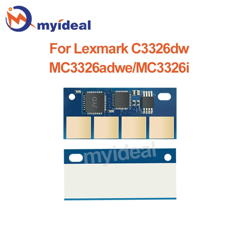 

C332HK0 C332HC0 C332HM0 C332HY0 Чип тонера для Lexmark C3326dw MC3326adwe MC3326i Чип картриджа с тонером