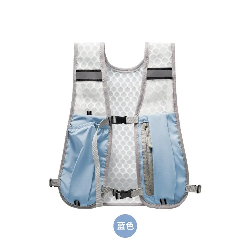 Lightweight Running Phone Bag - Outdoor Hiking Vest Pack, Cycling & Trekking Storage Backpack with Water Bottle Holder