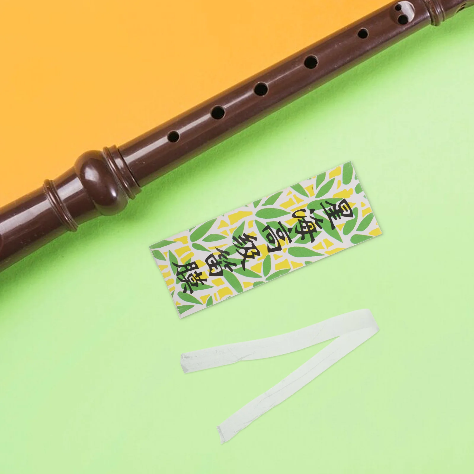 

Bamboo Flute Membrane 2 Bags Reed Transparent Durable Chinese Musical Instrument Hulusi Wooden White Tone Beginner