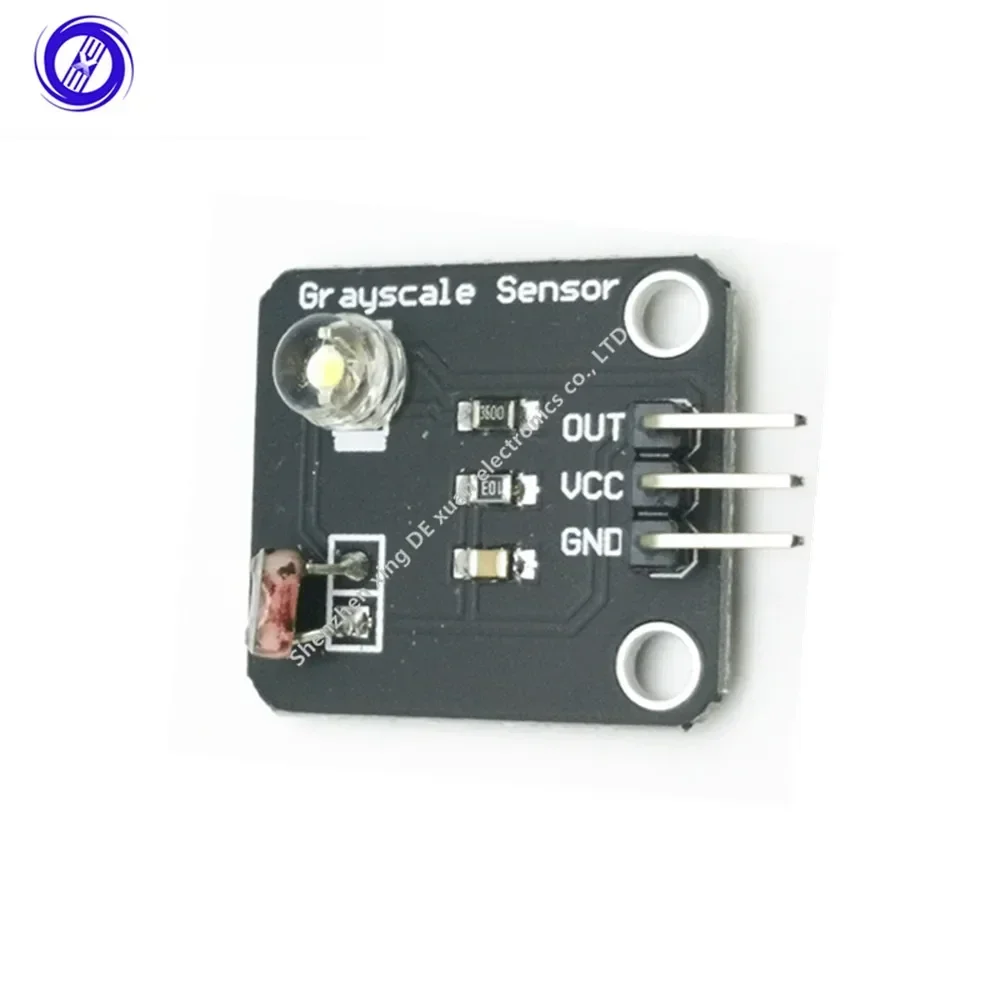 2PCS New Grayscale Sensor Photosensitive Resistor Light Sensor Analog Electronic Board Line Finder Tracking Module For Arduino