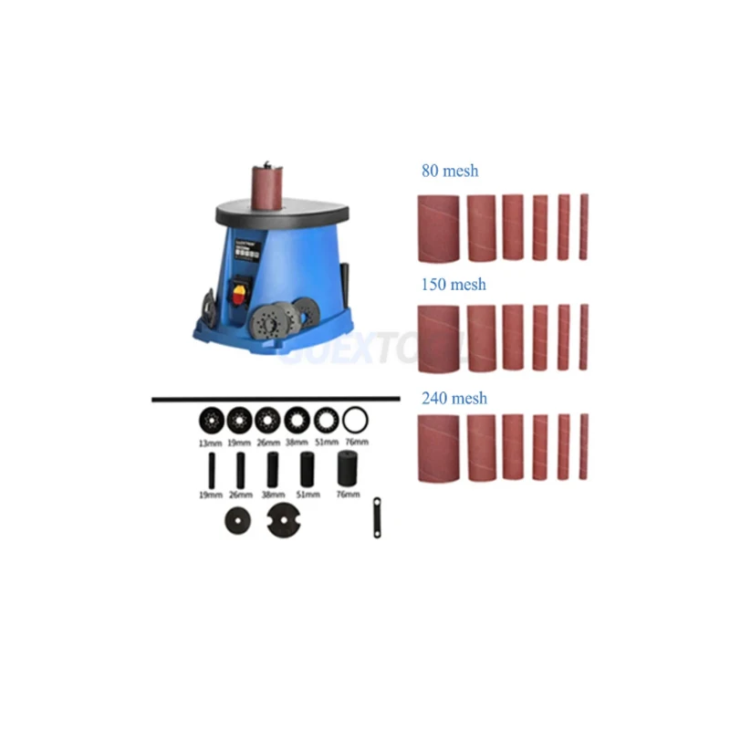 14 inch desktop shaft sanding machine, sanding machine, woodworking musical instrument, furniture sanding tool